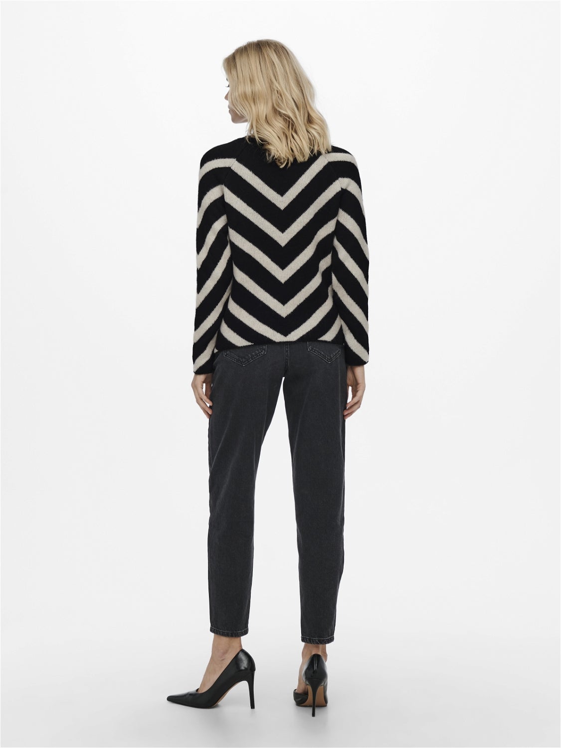 ONLELIZA Strickpullover Black