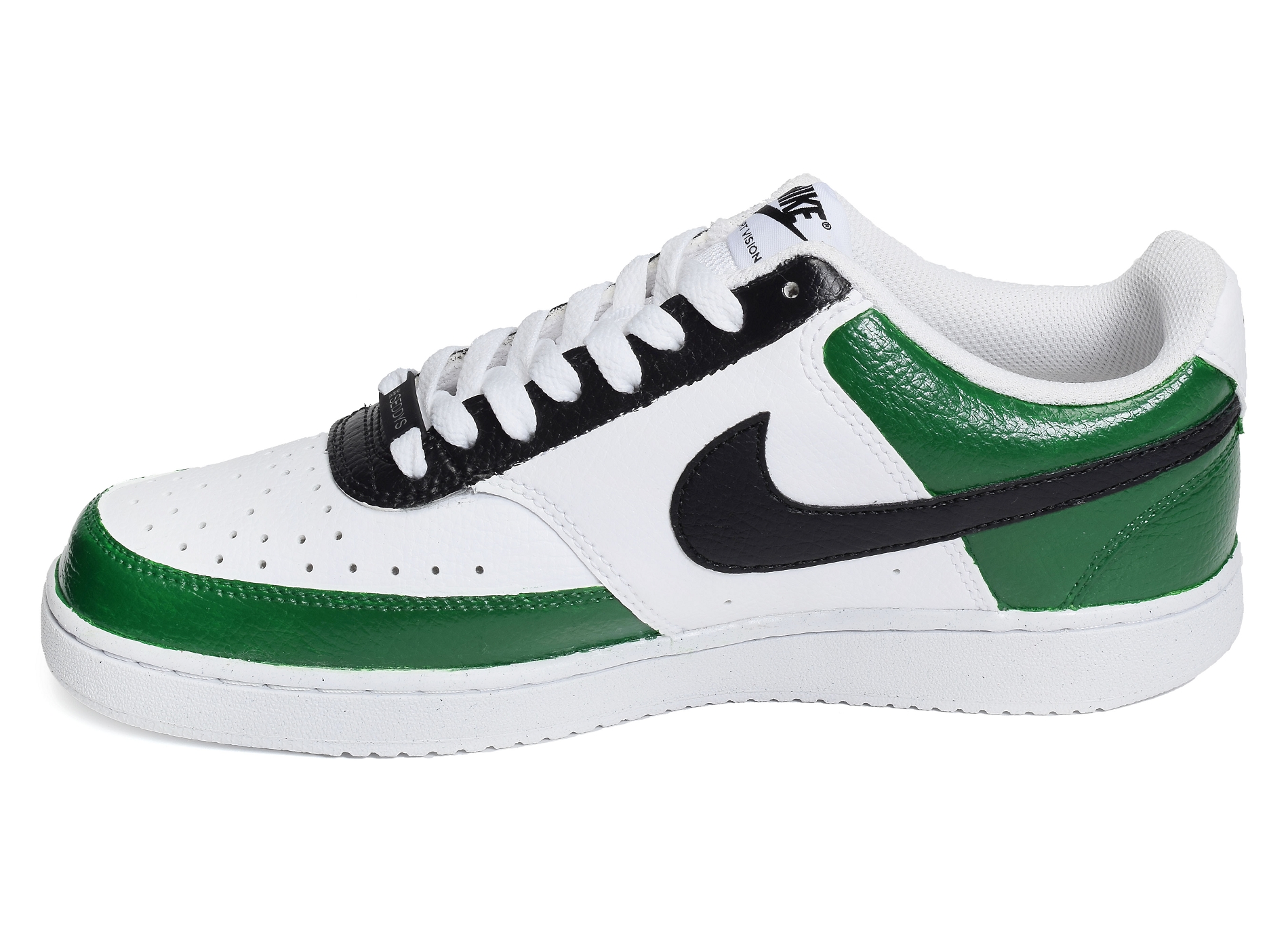 Court vision low celtics blanc vert