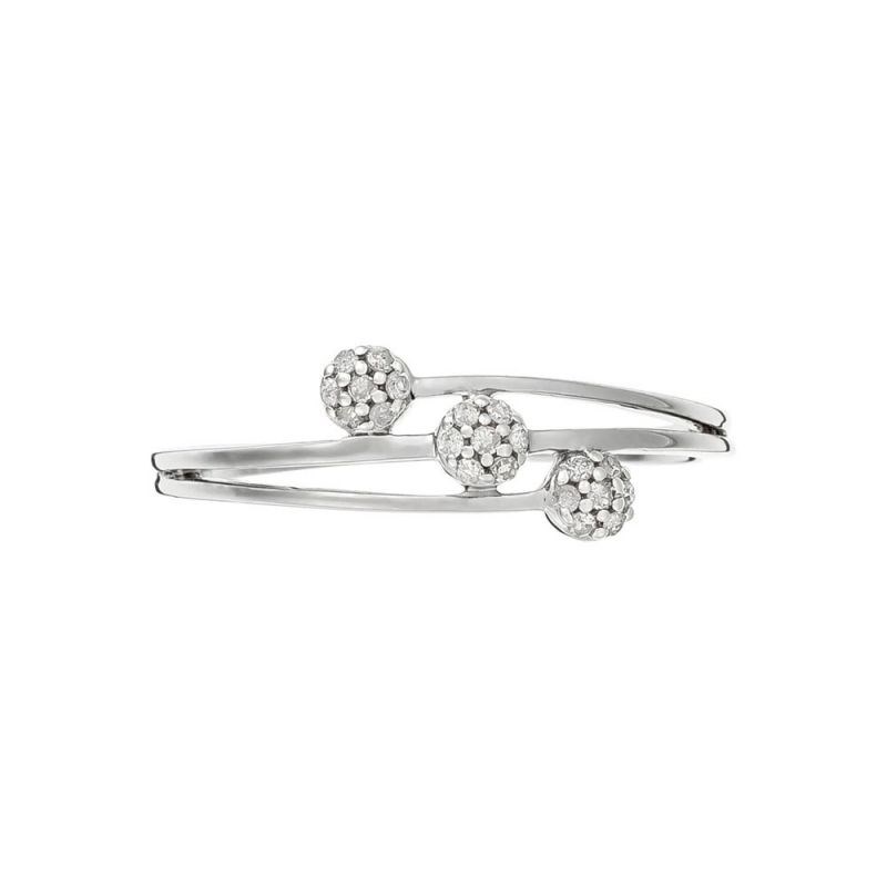 Bague Or Blanc et Diamant