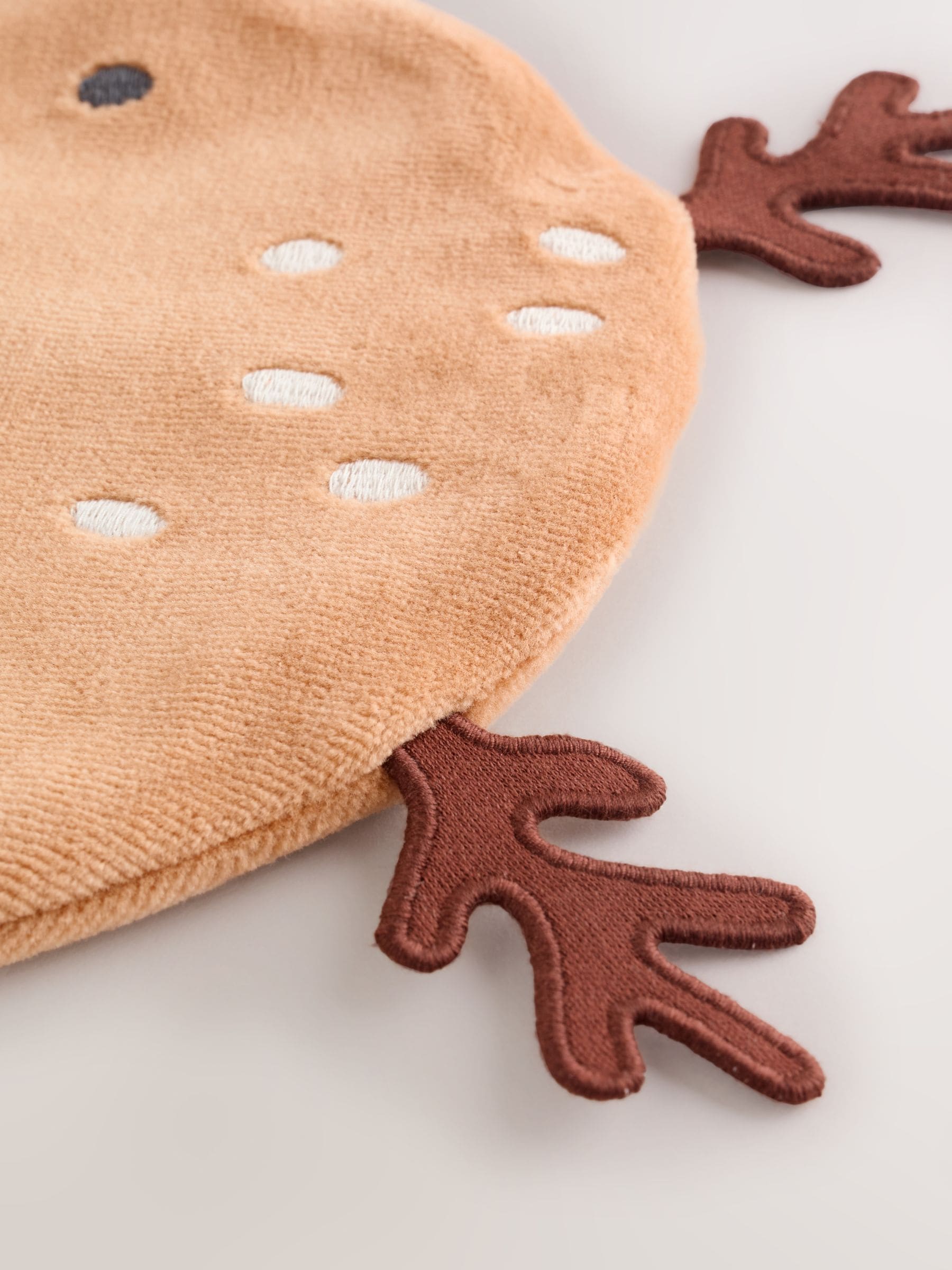 Bruin rendier - Baby kerst verkleed pyjama (0mnd -2jr)