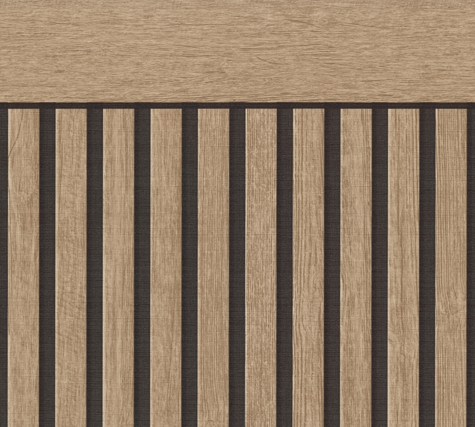 A.S. Creation Vliestapete - braun - Holzpaneele - 5 Meter