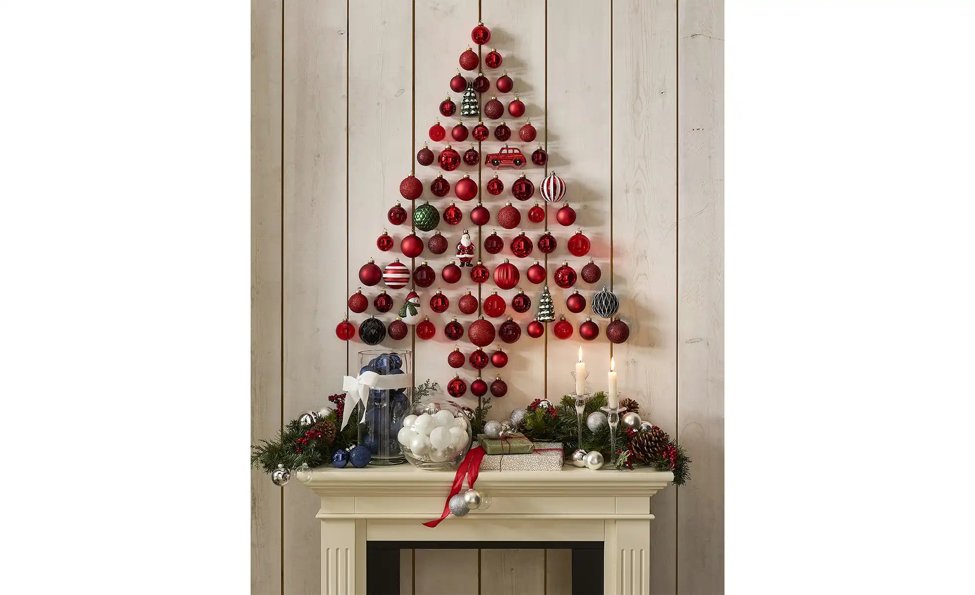 HOME STORY Weihnachtsbaumschmuck, 25er Set