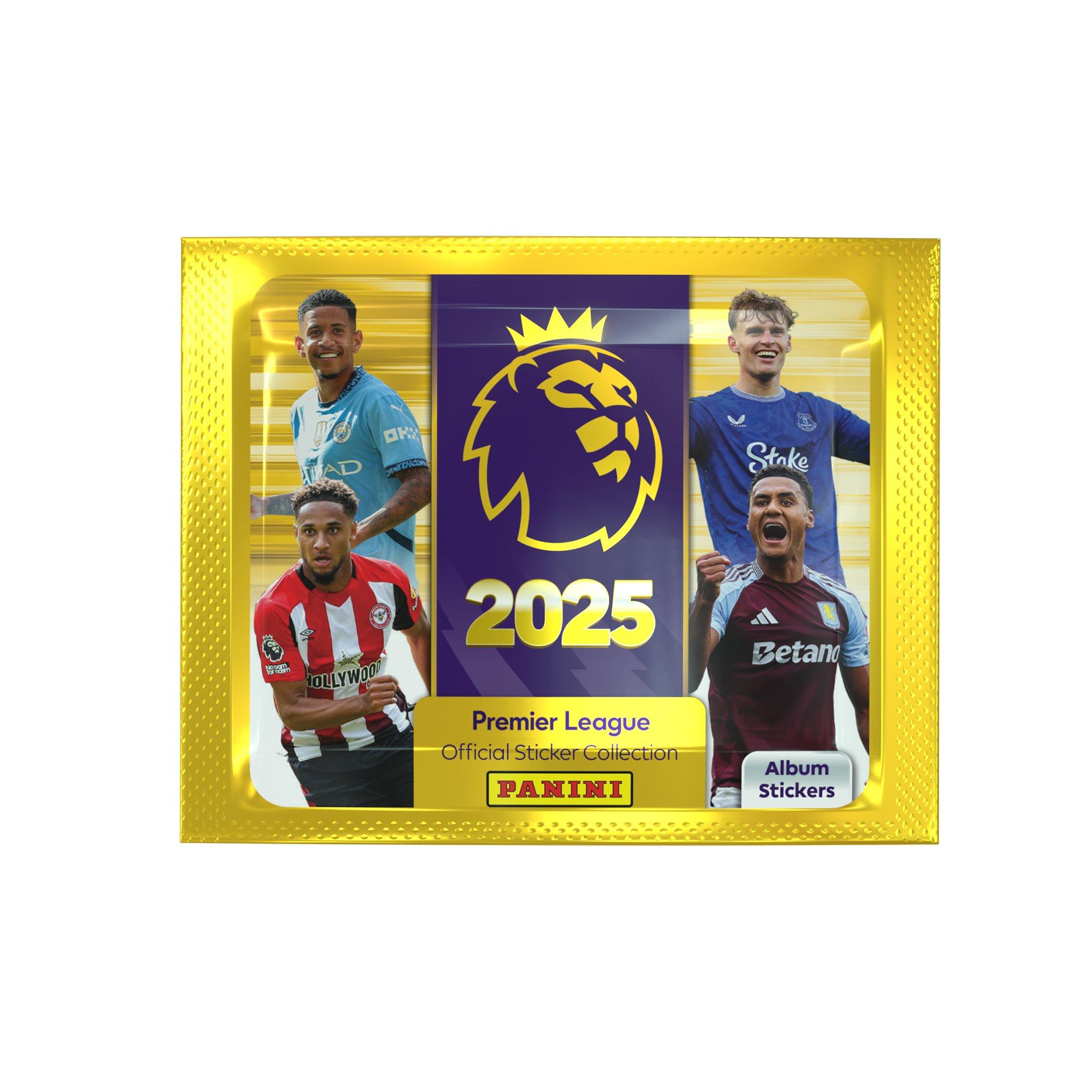 Panini Premier League 24 25 9 Pack Sticker Set