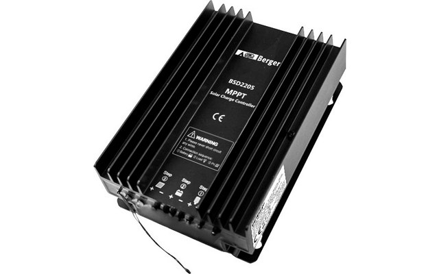 Berger Deluxe klappbare Solaranlage / Koffer-Solaranlage