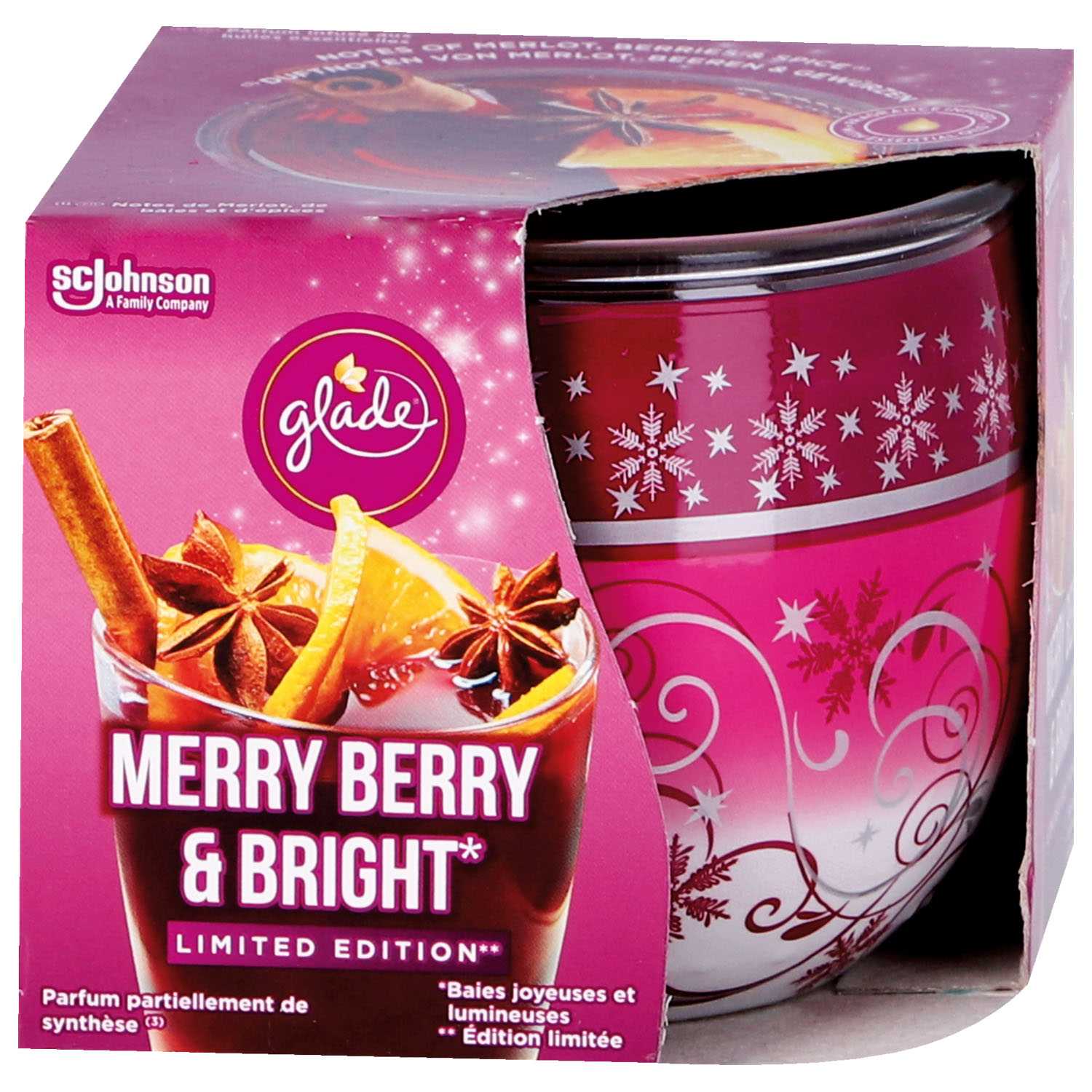 Glade Duftkerze Merry Berry