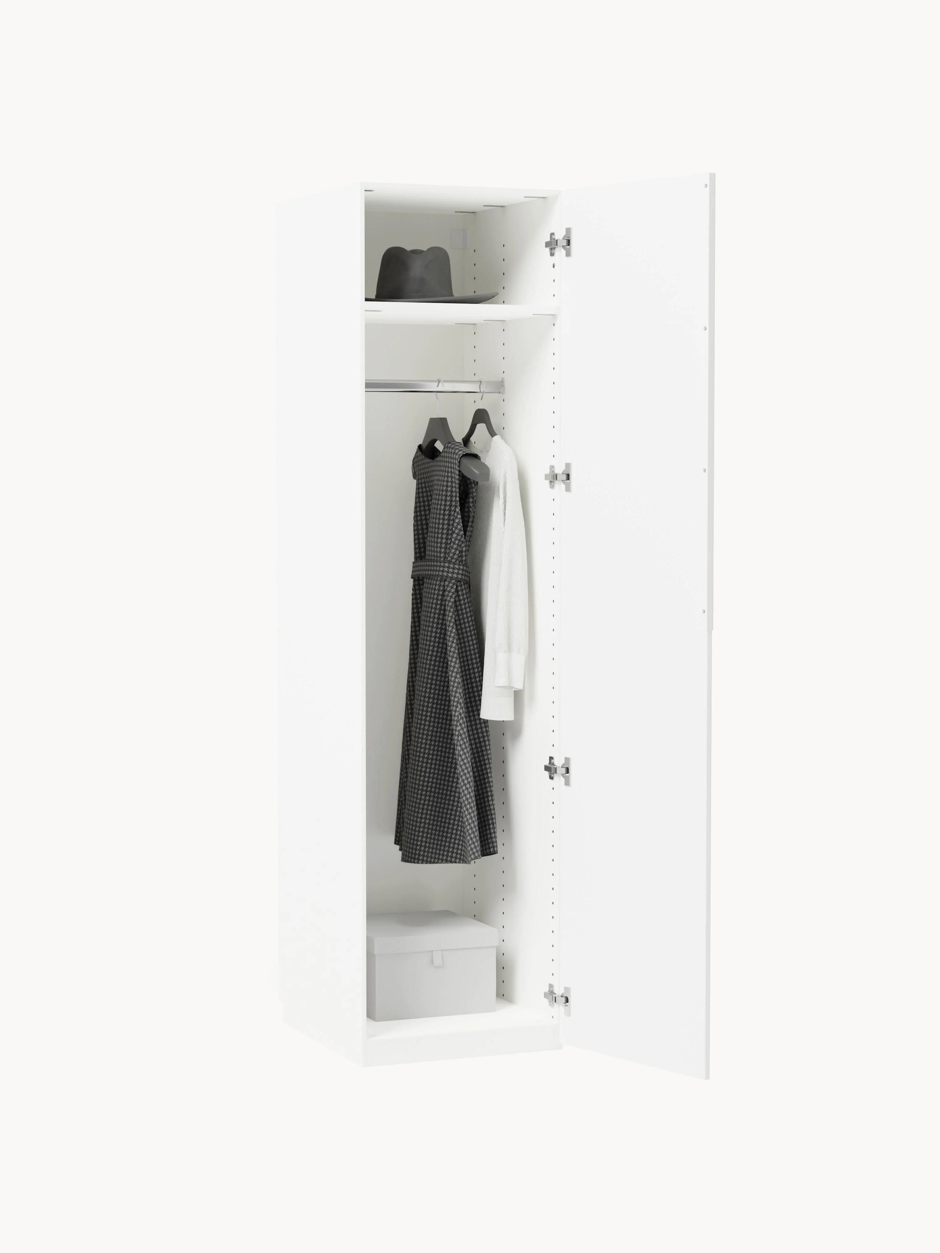 Modulaire draaideurkast Leon, 50 cm breed, in verschillende formaten