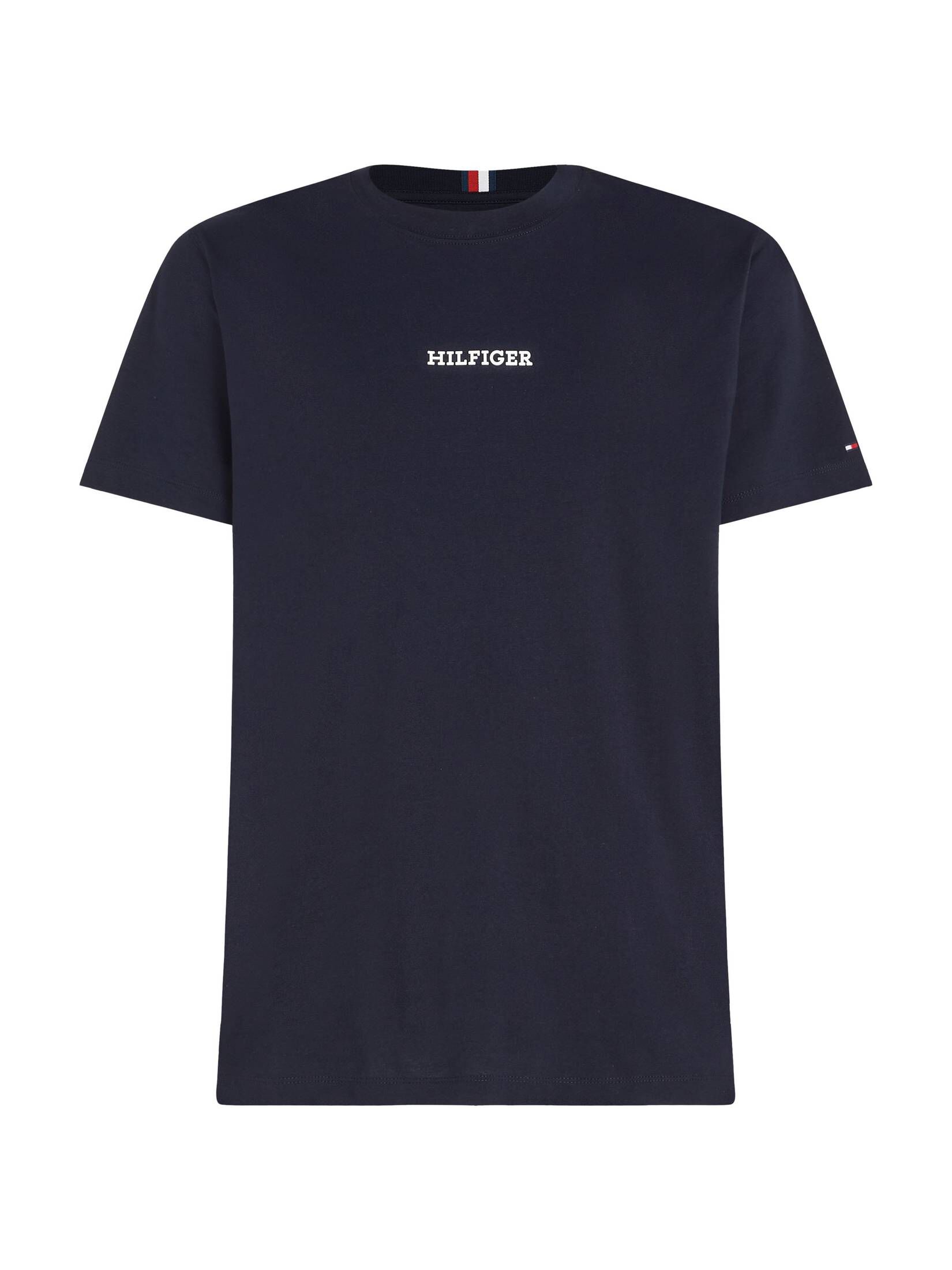 Tommy Hilfiger| Herren T-Shirt MONOTYPE SMALL CHEST PLACEMENT