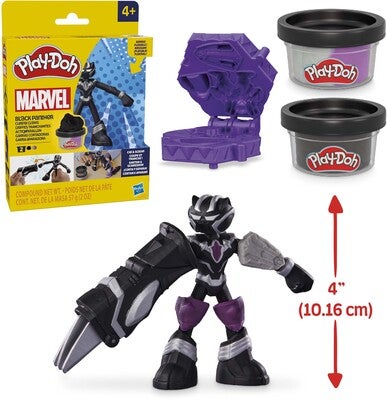 Play-Doh Black Panther Cutting Claws Lekesett
