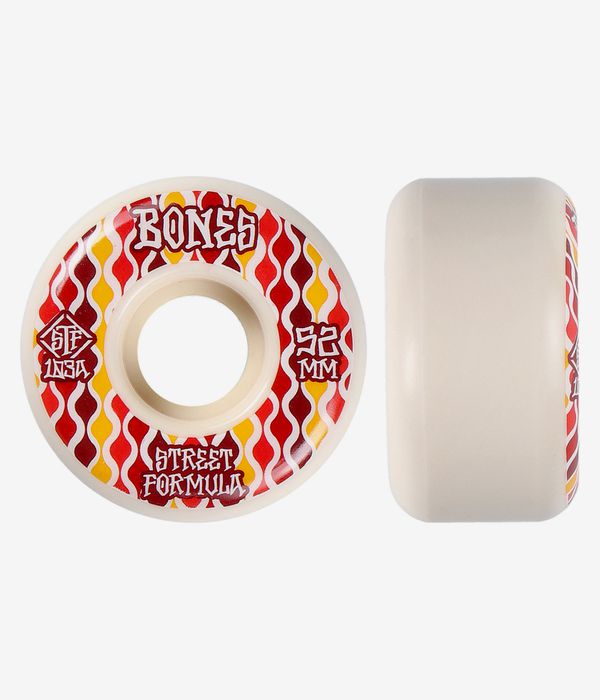Bones STF Retros V2 Rollen (white red) 52mm 103A 4er Pack