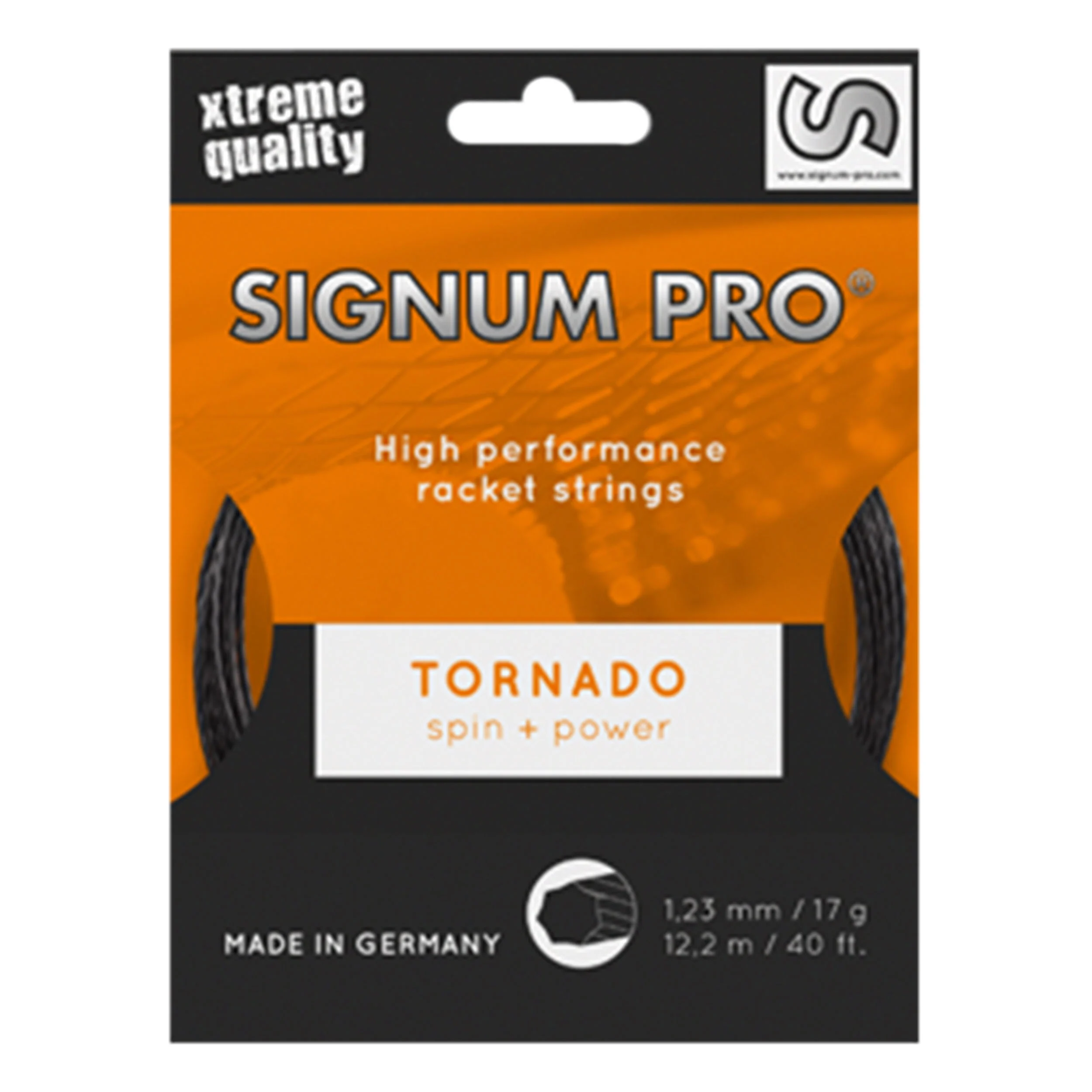 Signum Pro Tornado Cordage En Garniture 12m - Anthracite