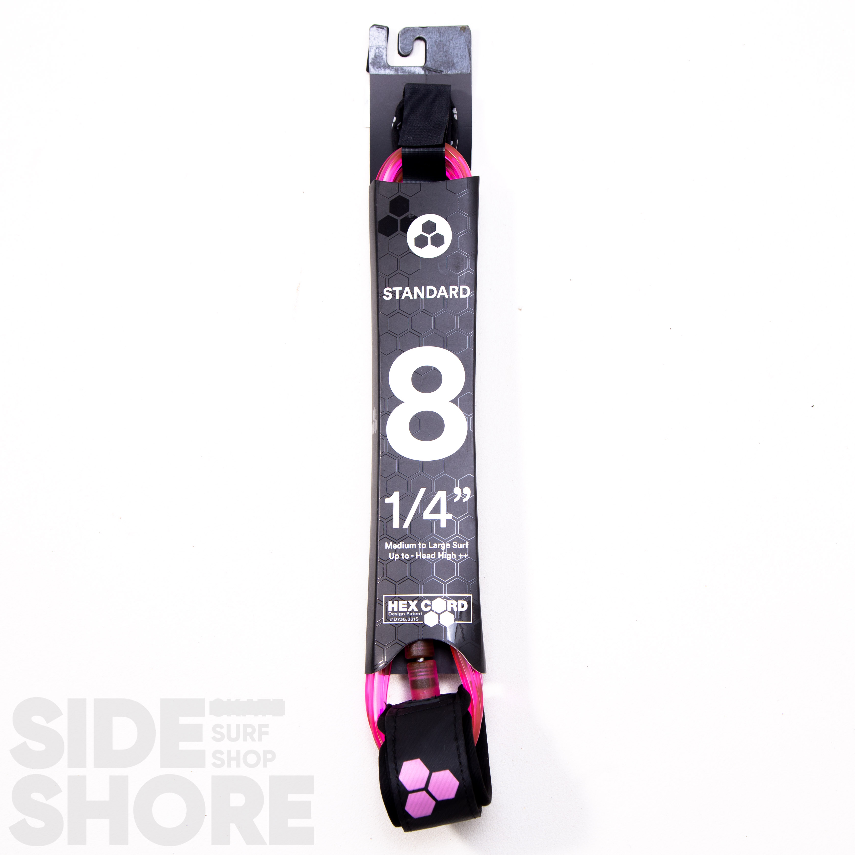 Channel Islands Hex Standard Leash 8'0 - 1/4