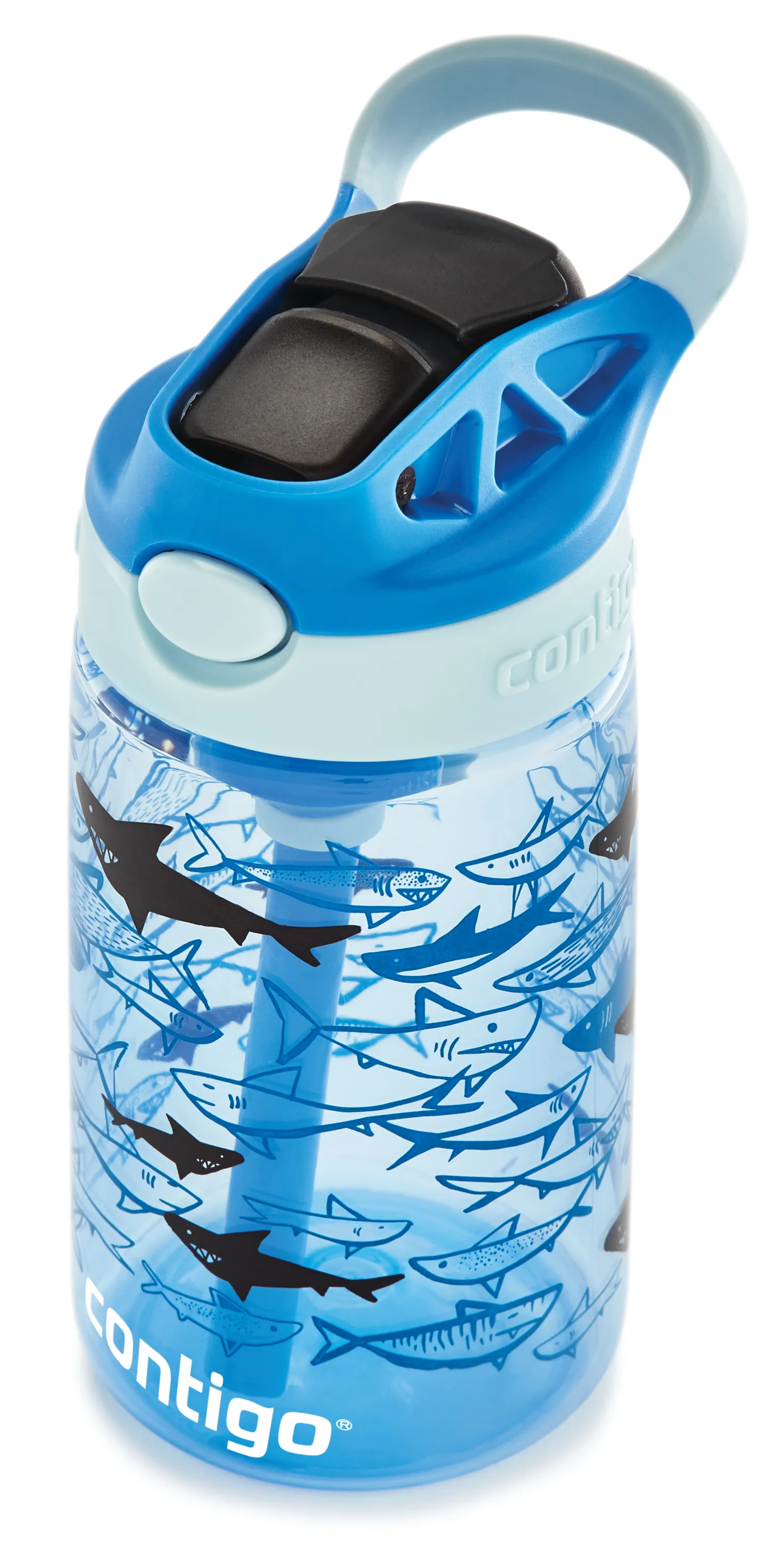 Contigo Kids Cleanable Blue Graphic