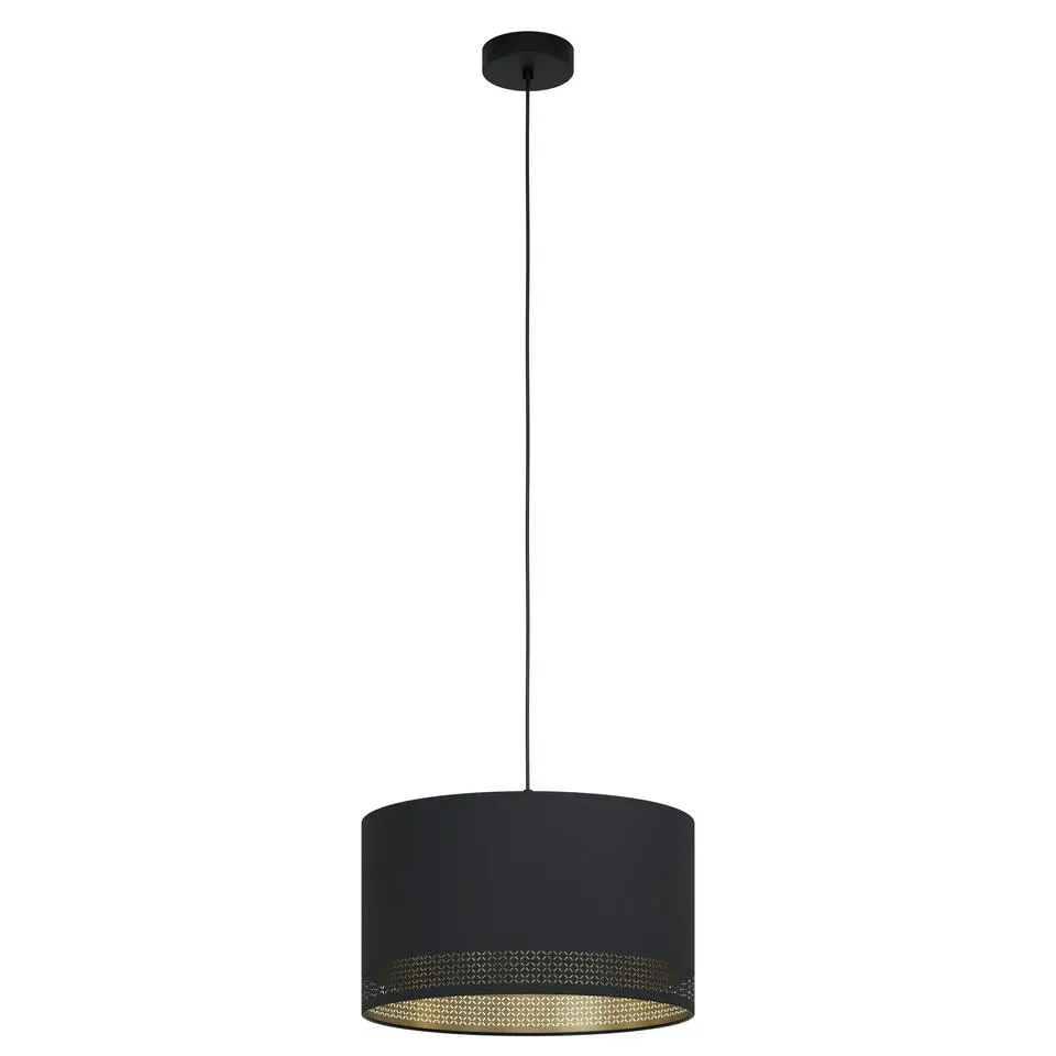 EGLOEsteperra-Hanglamp-E27-Ø38cm-Zwart