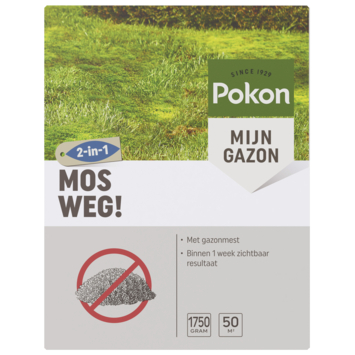 Pokon mos weg! 1,75 kg voor 50 m²