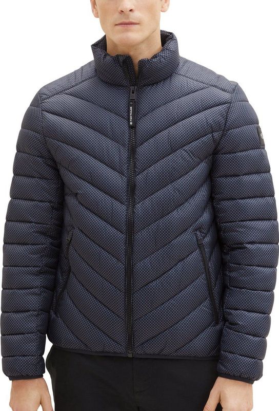 Tom Tailor - Tussendoor jas - Heren   Blauw - Polyester - 1037222