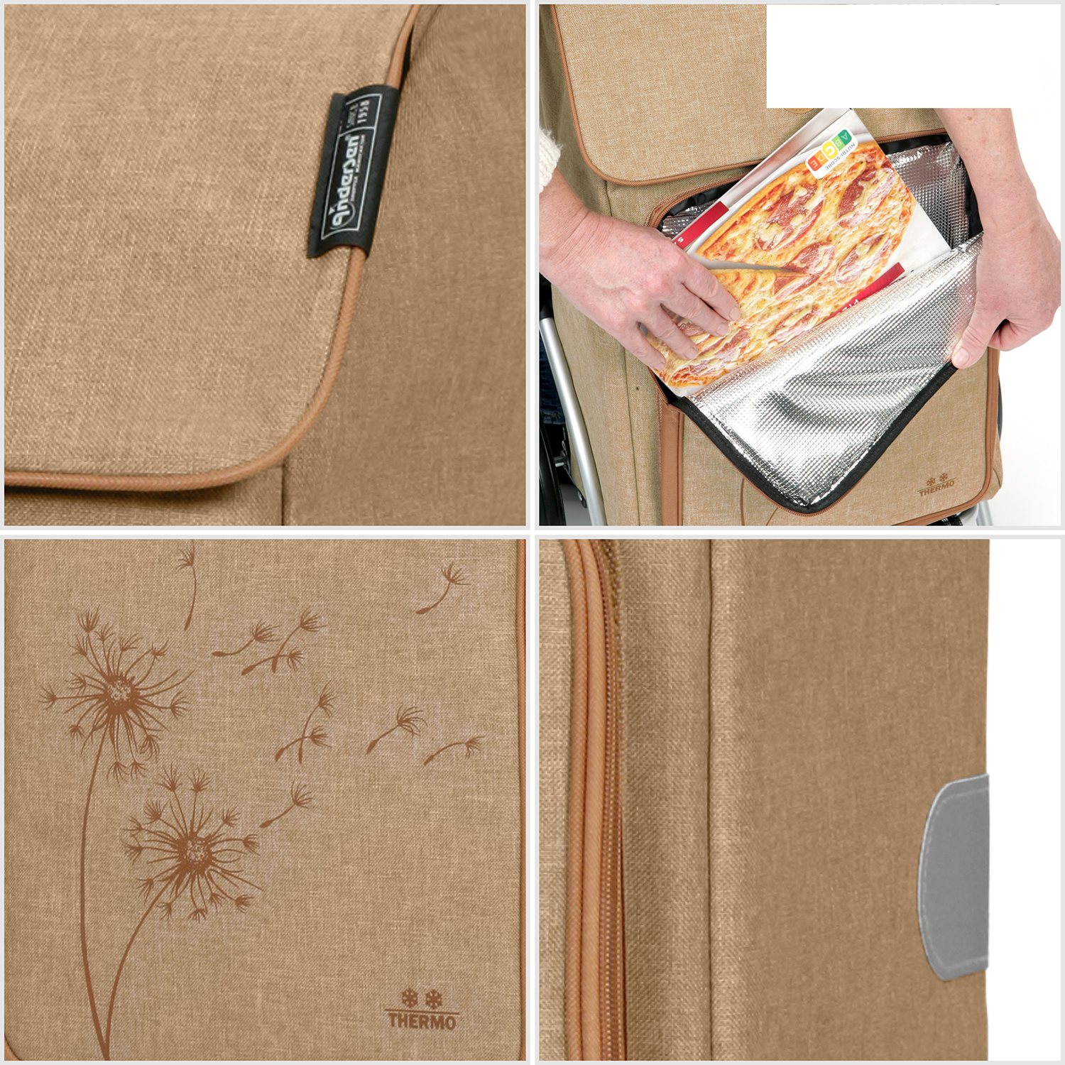 Andersen Quattro Shopper Erbo beige