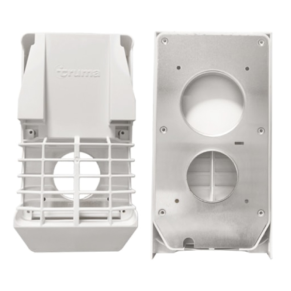 Grille extérieure avec cache-grille Truma Blanc