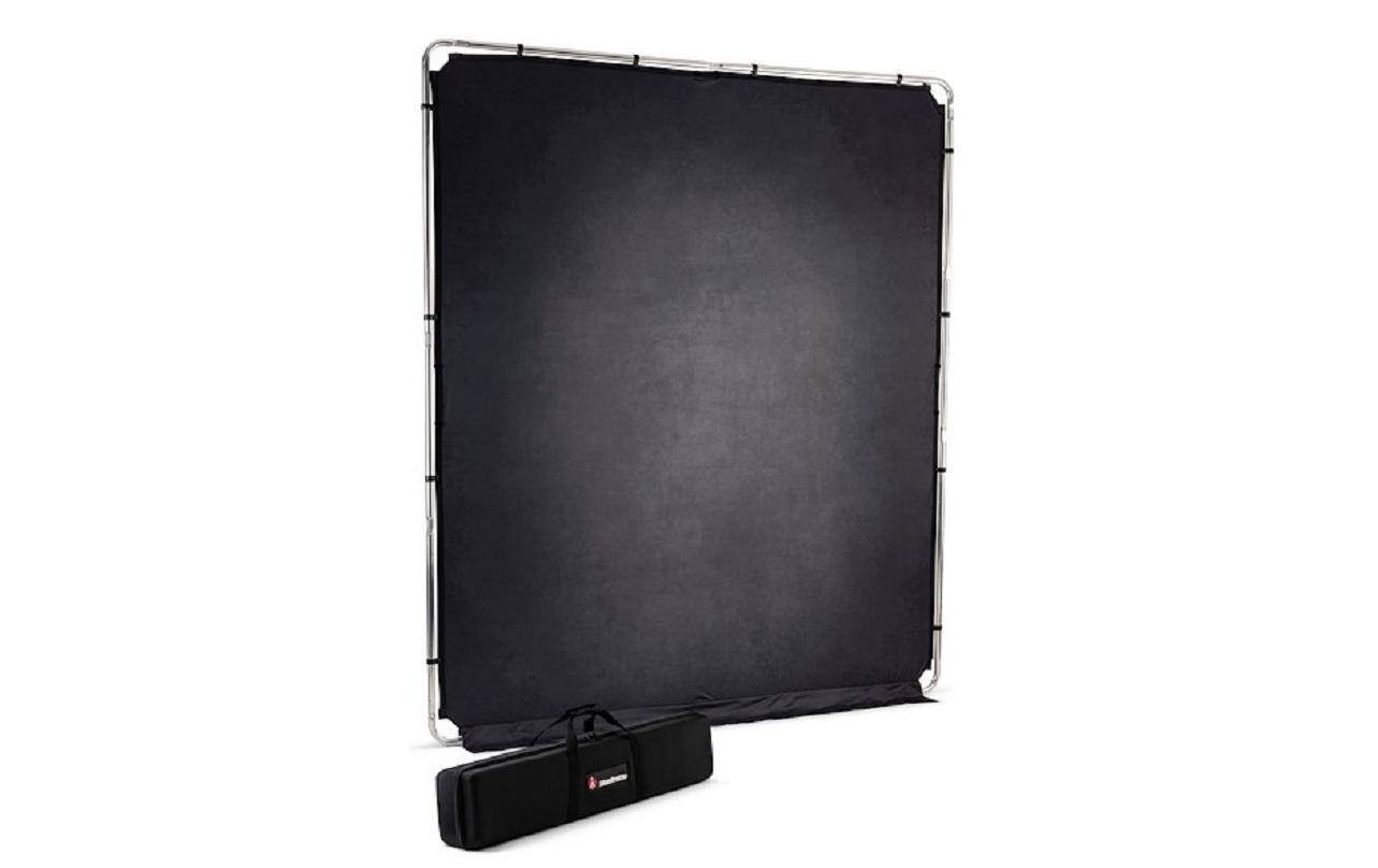 Hintergrundsystem EzyFrame Vintage-Pewter<br>Vielseitiges Hintergrundsystem mit Aluminiumrahmen