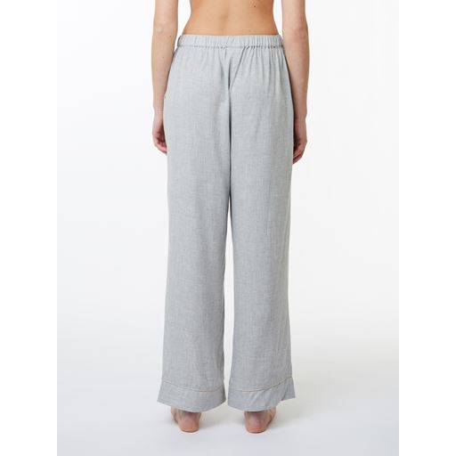 CCDK Katrine Pyjamasbukser, Light Grey Melange, XXL