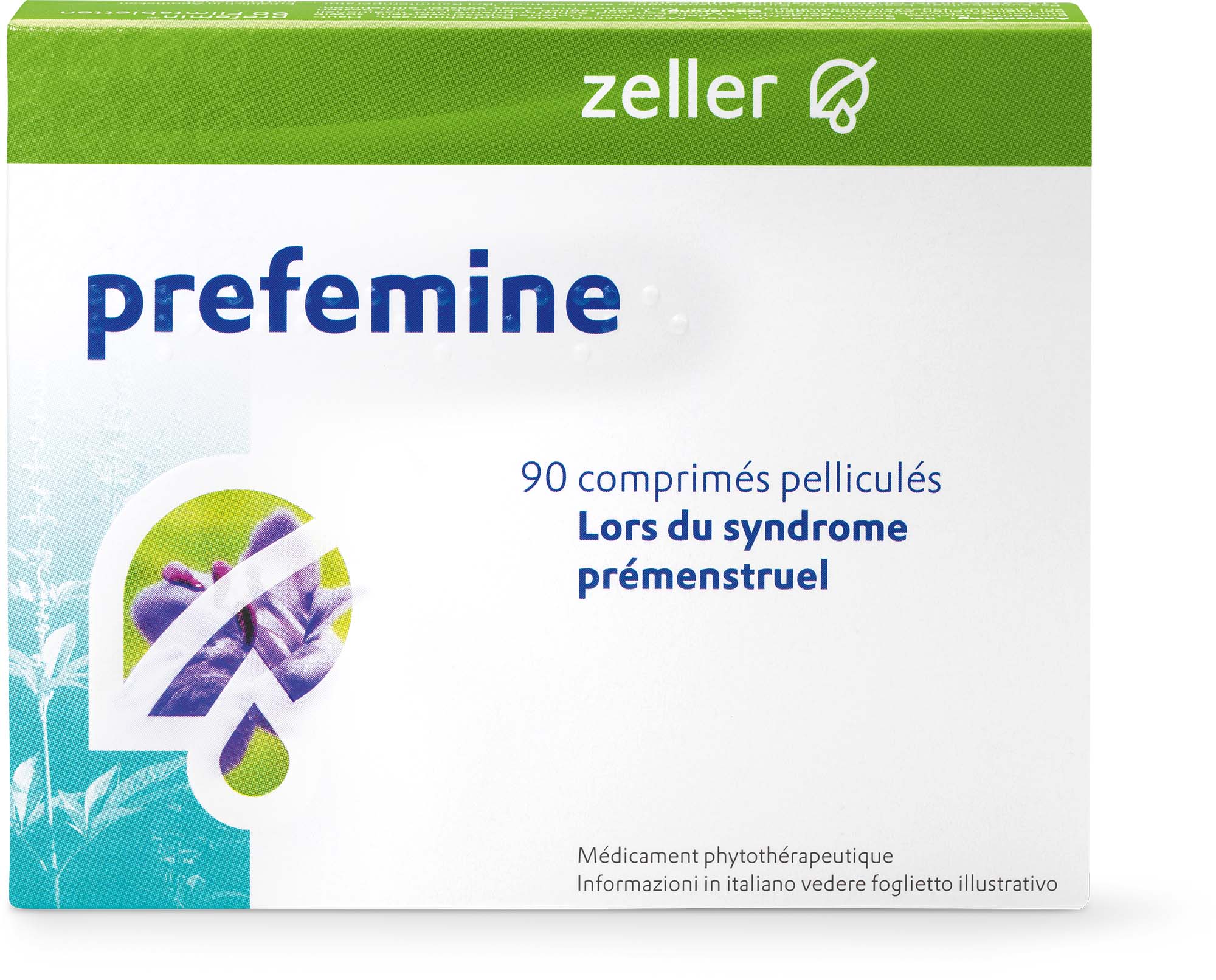 PREFEMINE Zeller Filmtabl Blist 90 Stk<br>90 Stück, Blister, Filmtablette