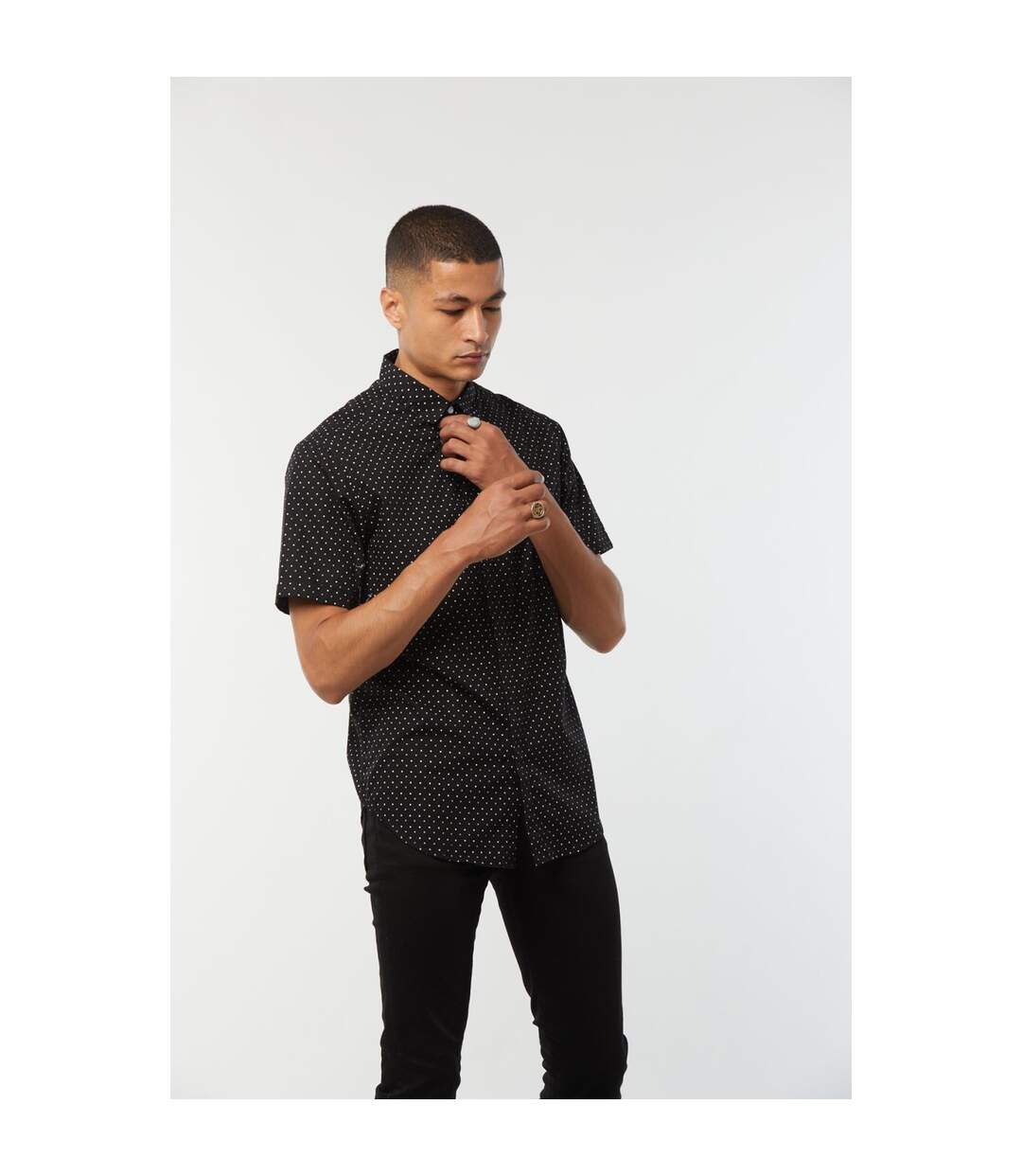 Chemise manches longues coton slim DIVOK