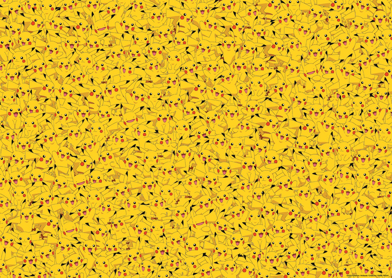 Ravensburger - Puslespil Challenge Pikachu 1000 brikker