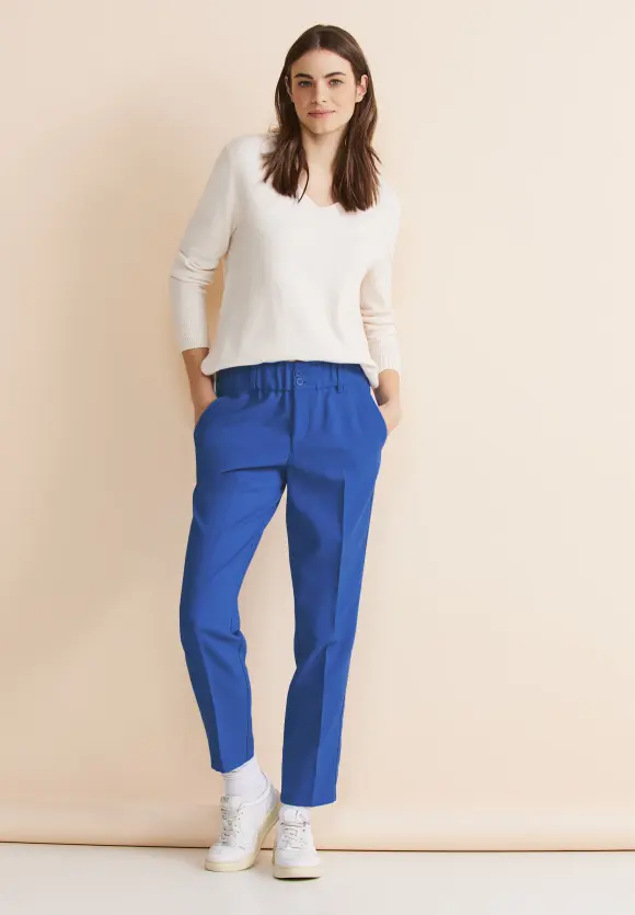 Loose Fit Hose - fresh intense gentle blue