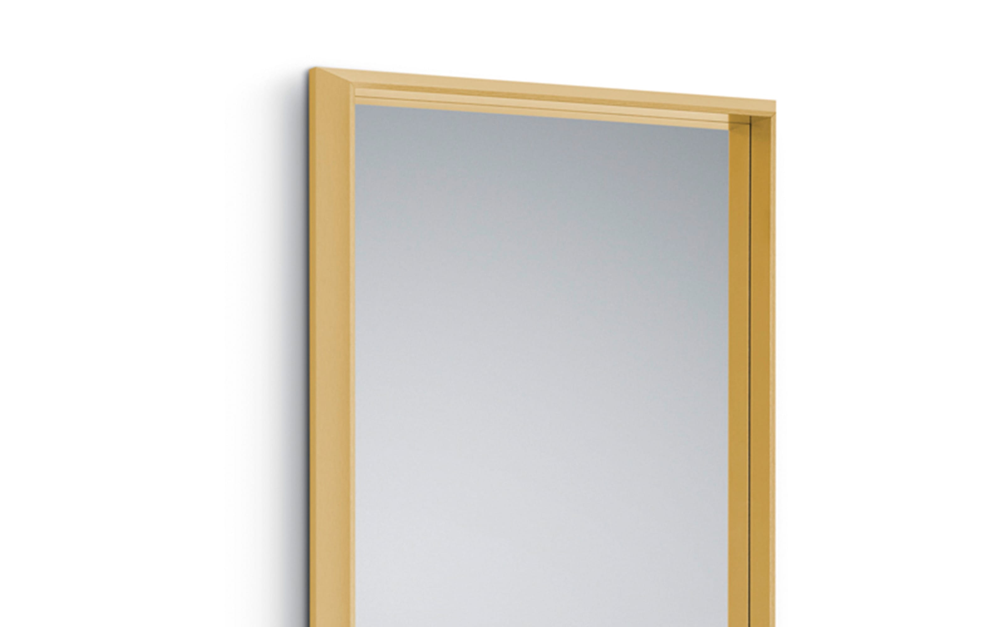 Rahmenspiegel Melli, goldfarbig, 50 x 150 cm