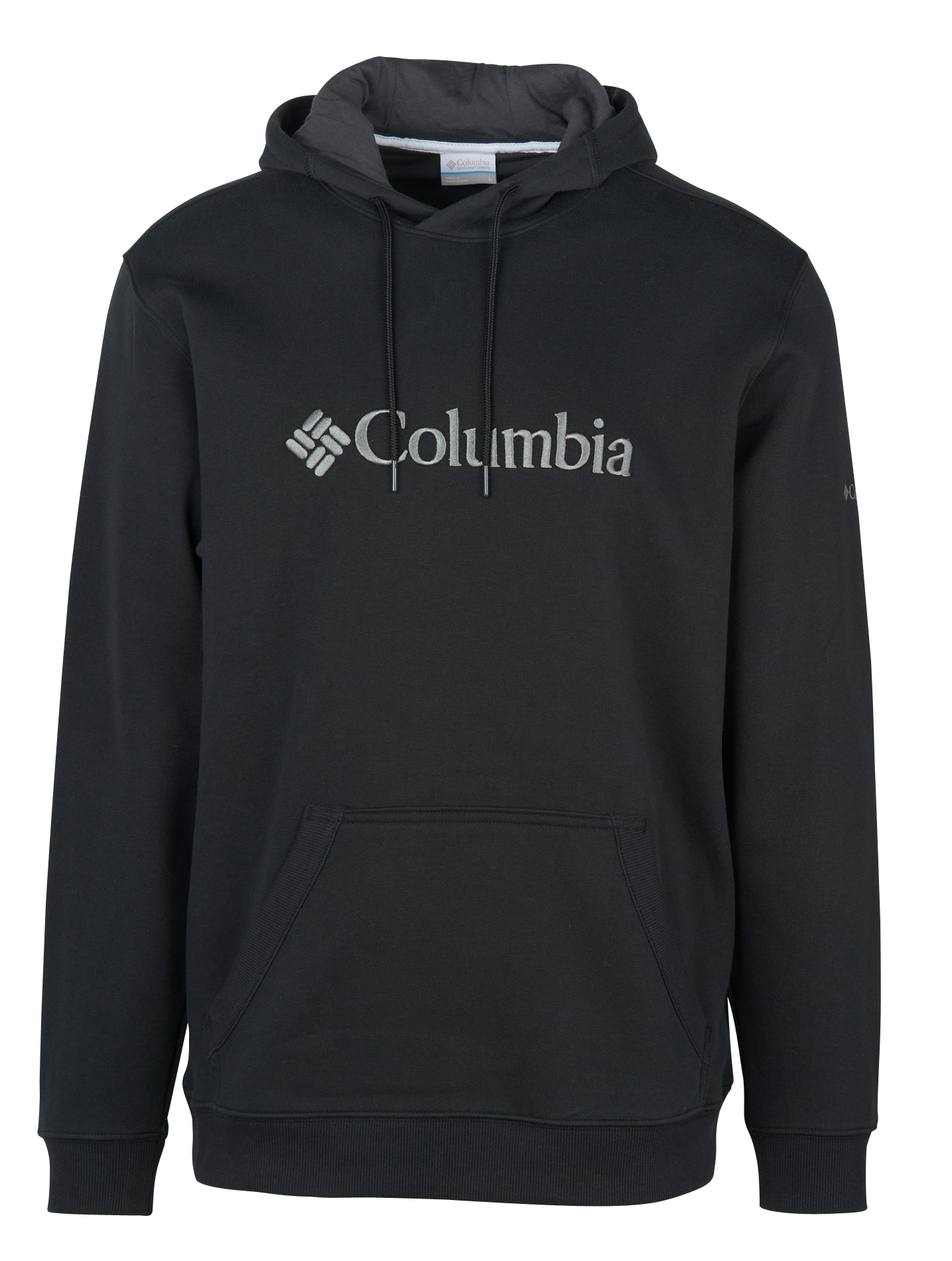 CSC BASIC LOGO - Sweat à capuche regular-fit en coton mélangé logo brodé | Noir
