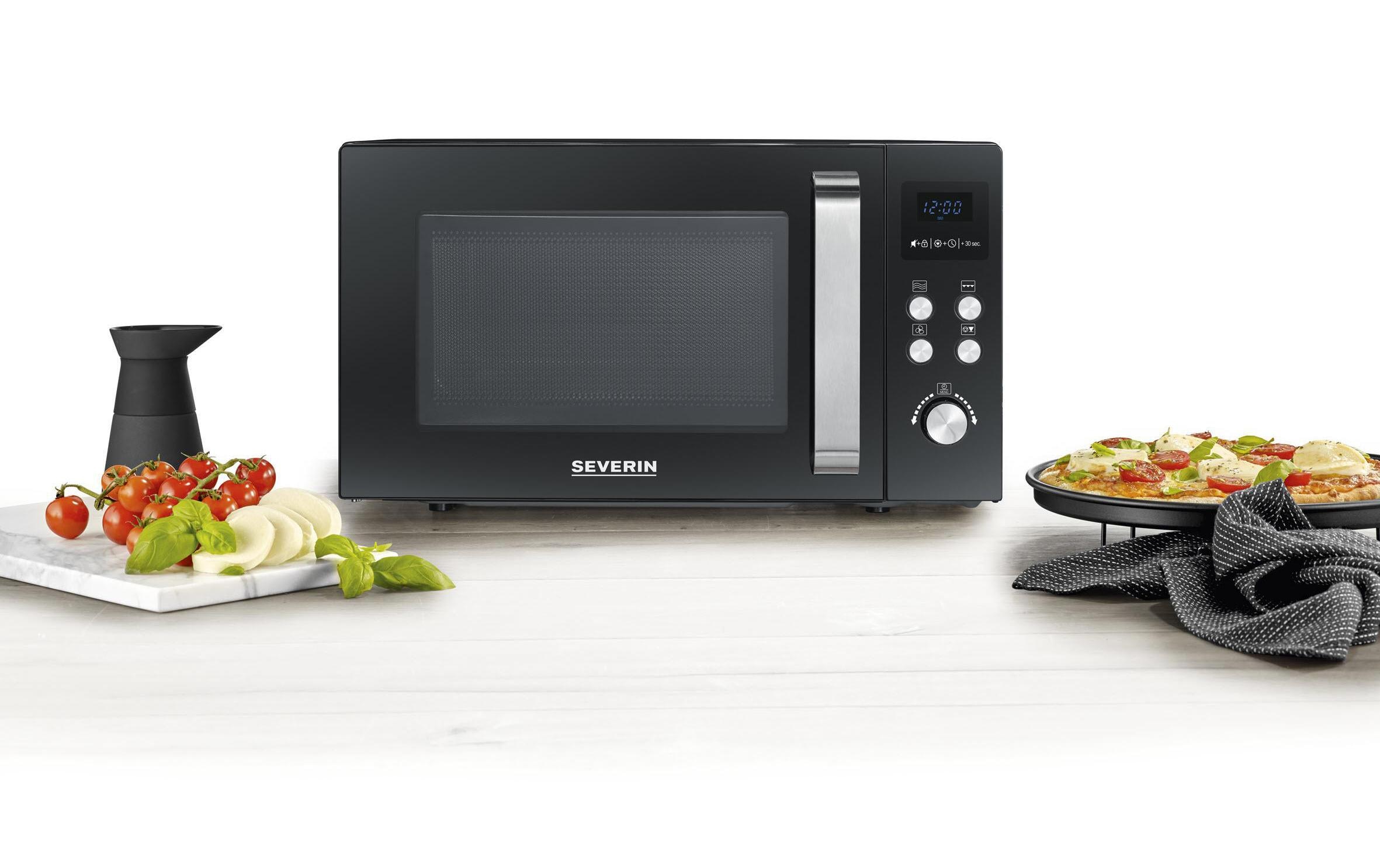 Severin Mikrowelle »MW 7752 Schwarz« 900 W