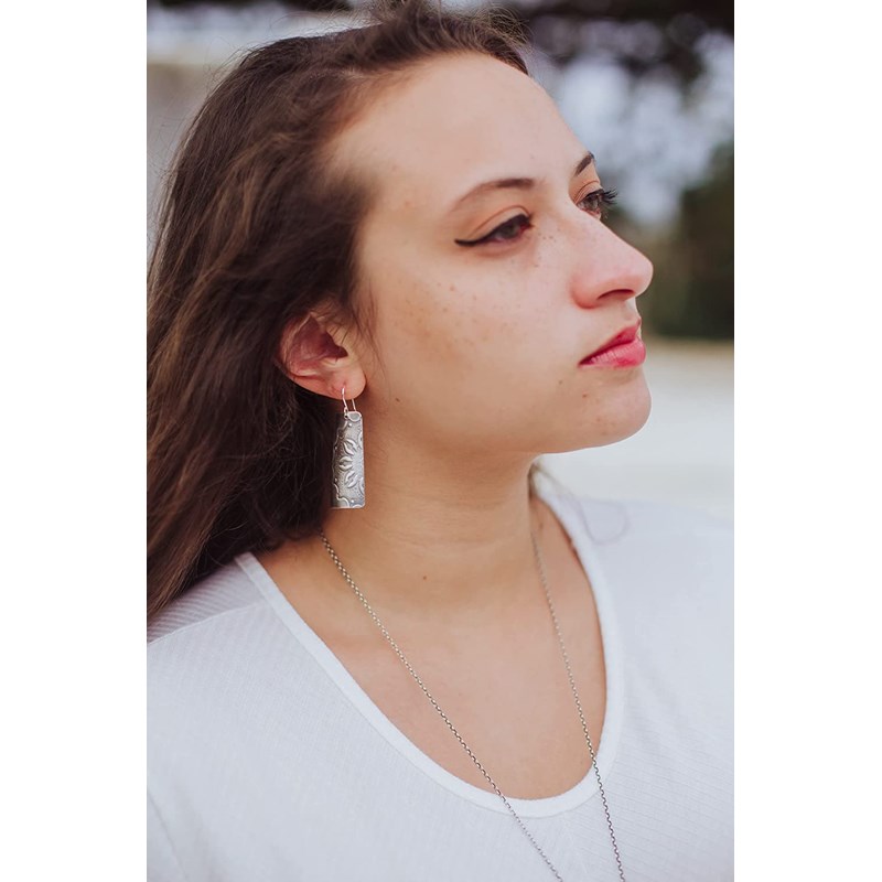 Boucles D'Oreilles Ethniques Txai Argent 925