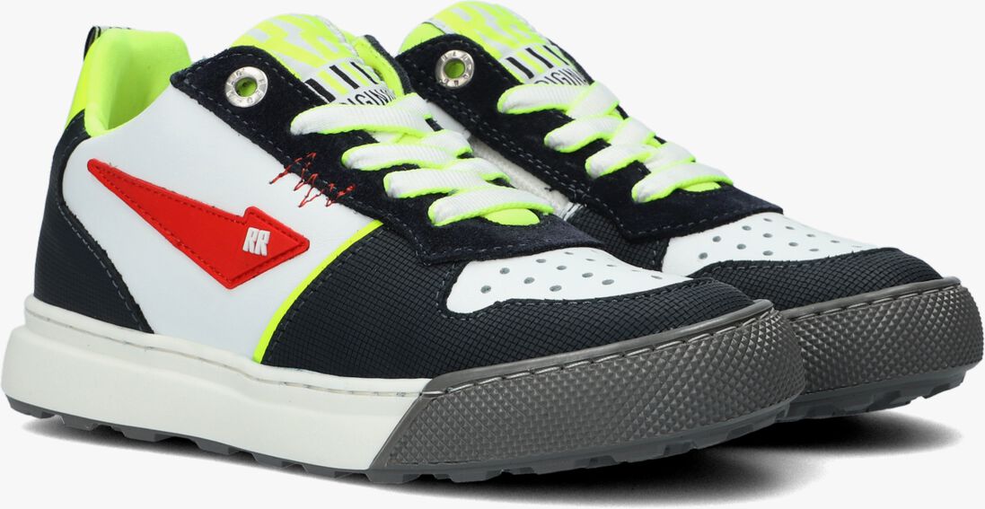 RED-RAG blauwe red-rag lage sneakers 13569