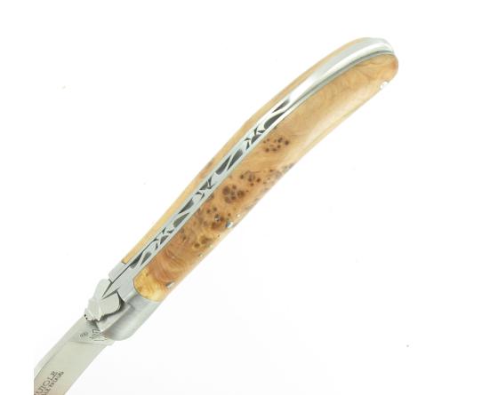 Laguiole Pocket Genévrier 14C28 Couteau de Poche - Laguiole par Fontenille Pataud