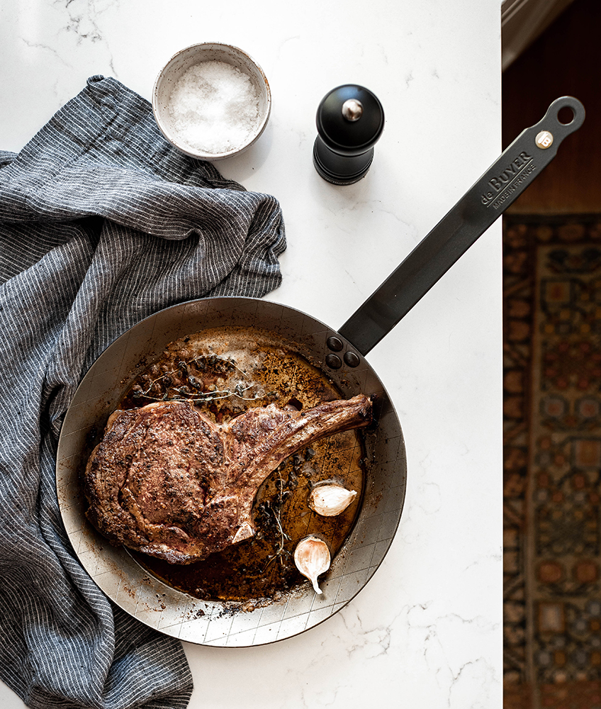Poêle à steak Mineral B Element De Buyer