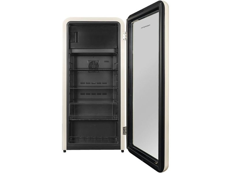 Kibernetik Getränkekühlschrank RKS149 Rechts, Beige Retrokühlschrank