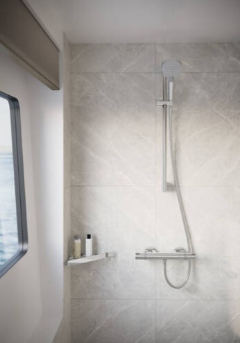 Hansgrohe Vernis Blend doucheset waterbesparend met 65cm glijstang chroom