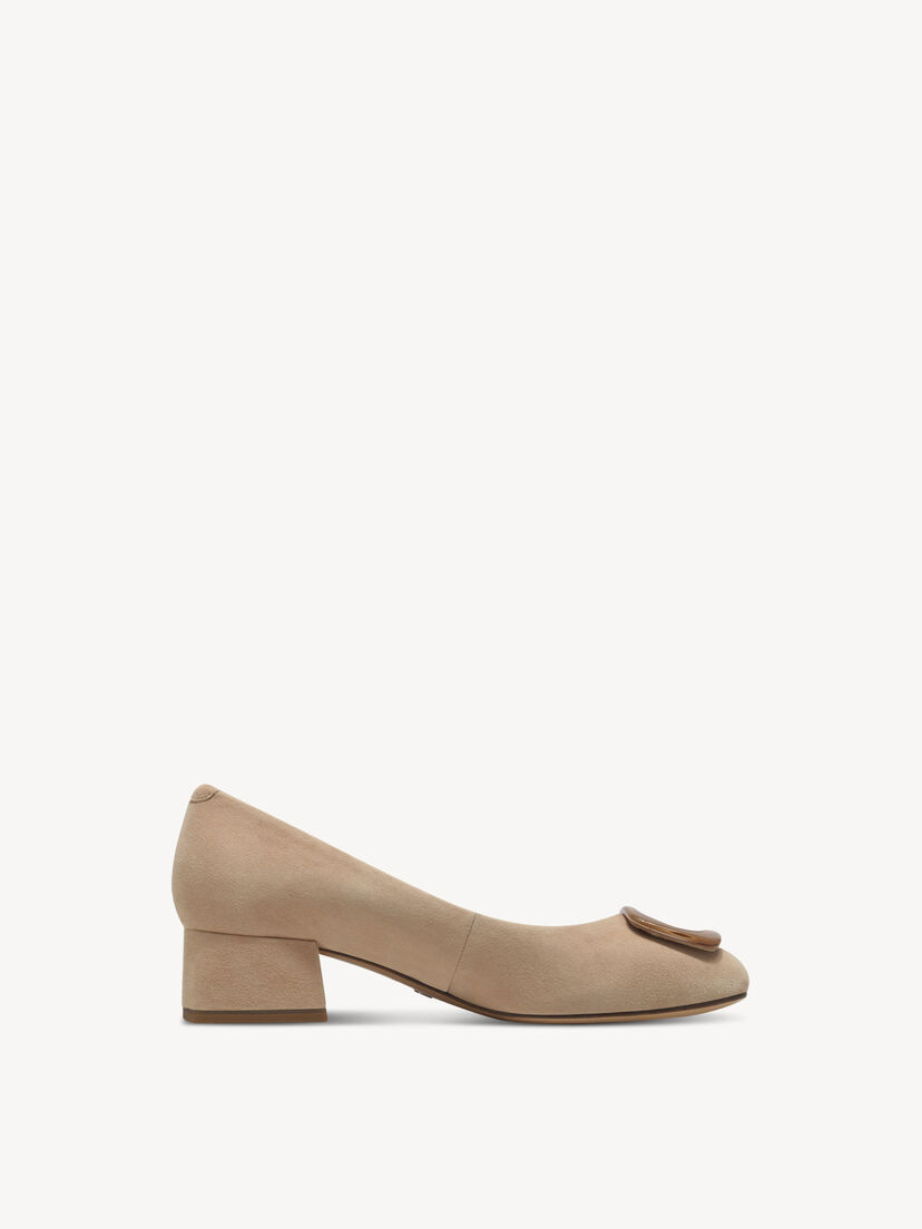 Leren Pumps - bruin