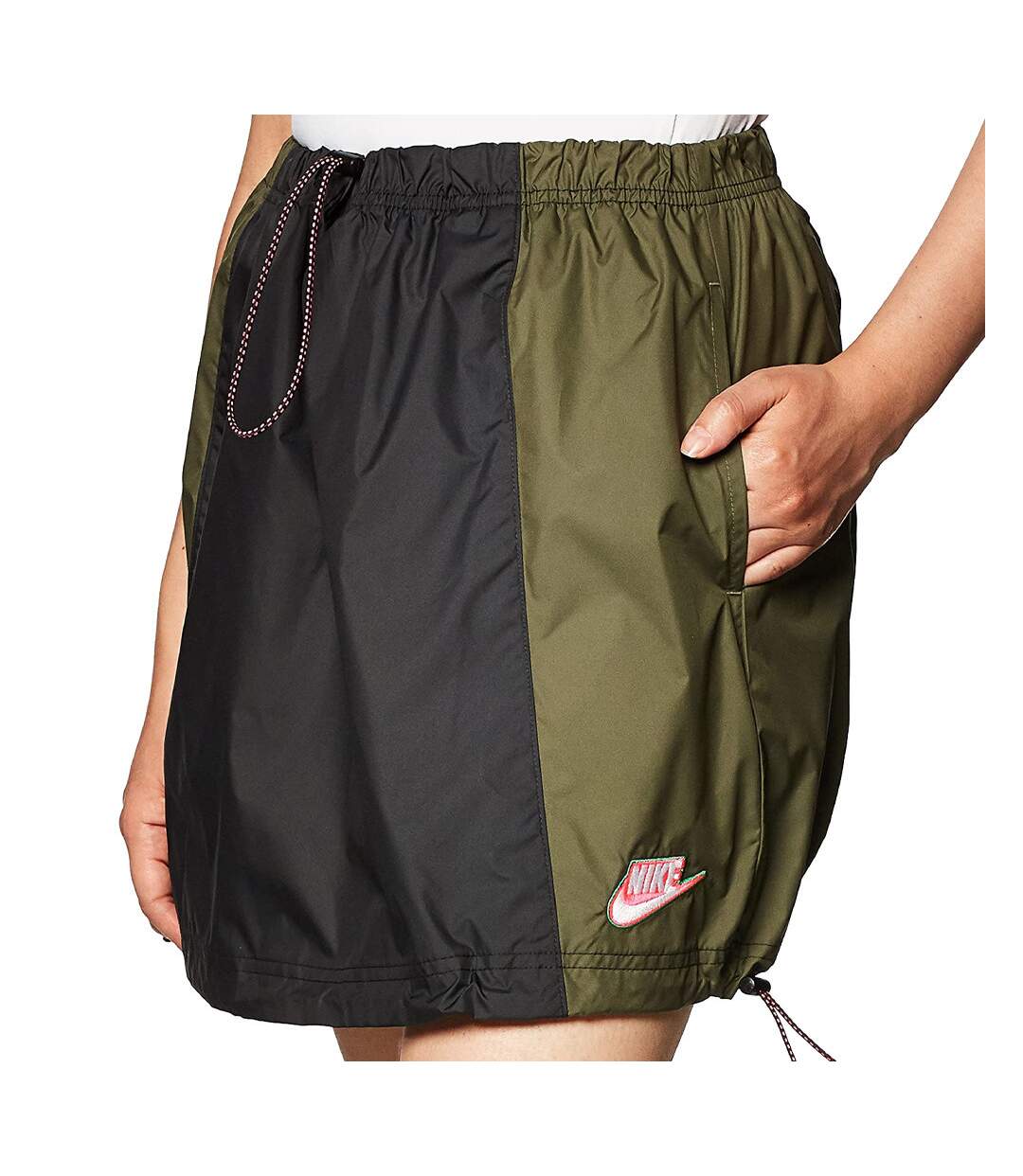 Jupe Noir/Kaki Femme Nike Skirt