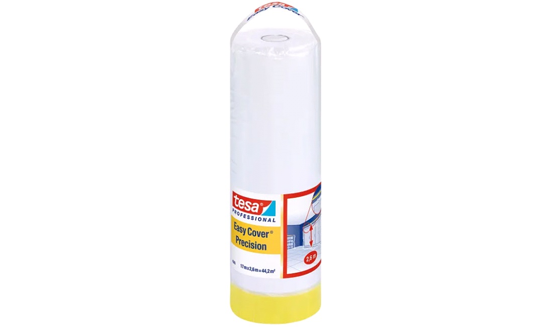 Afdækning m/tape 33m x 550mm - TESA