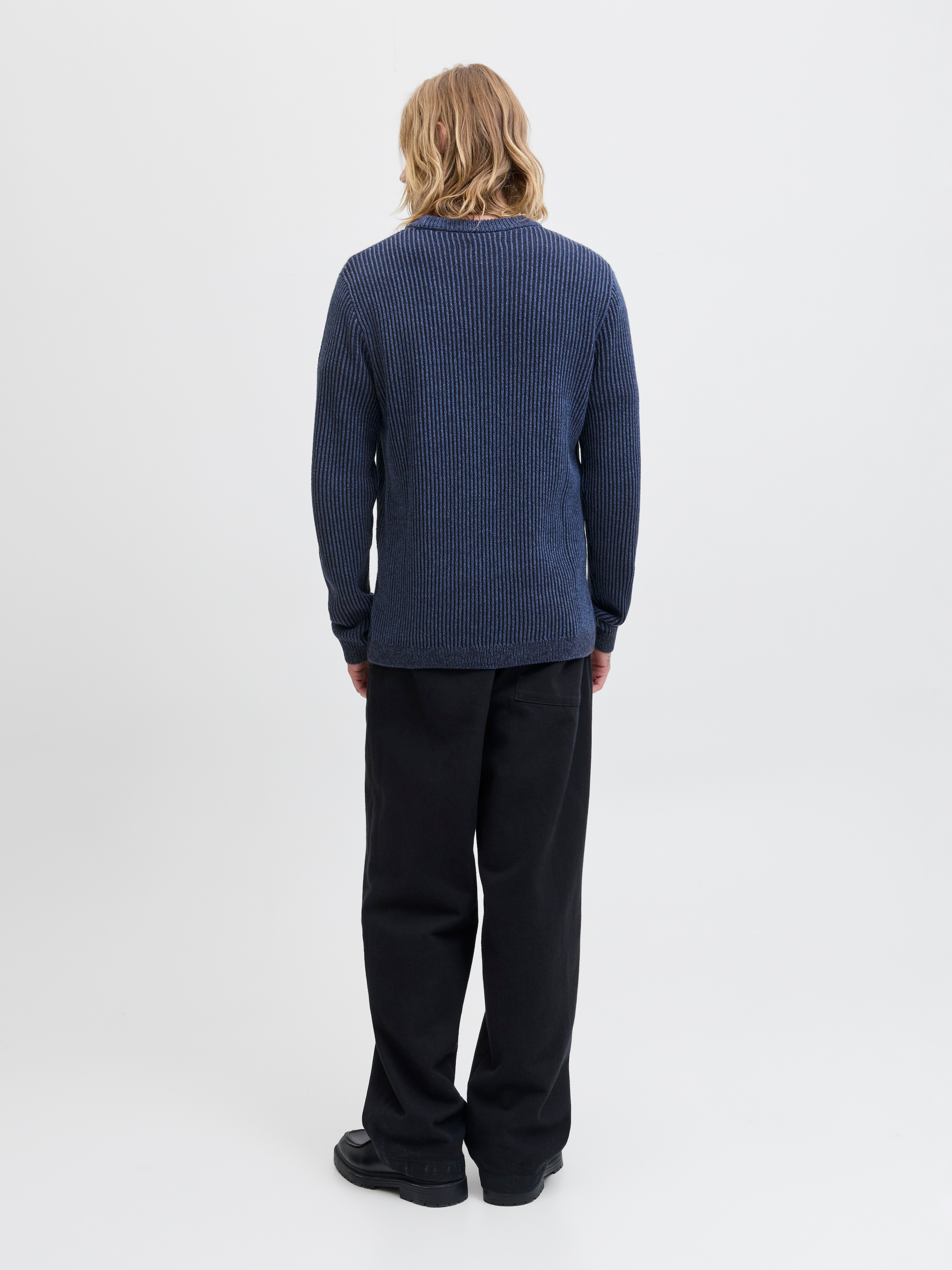 Jack & Jones Strickpullover »JJEDOVER KNIT CREW NECK SN«