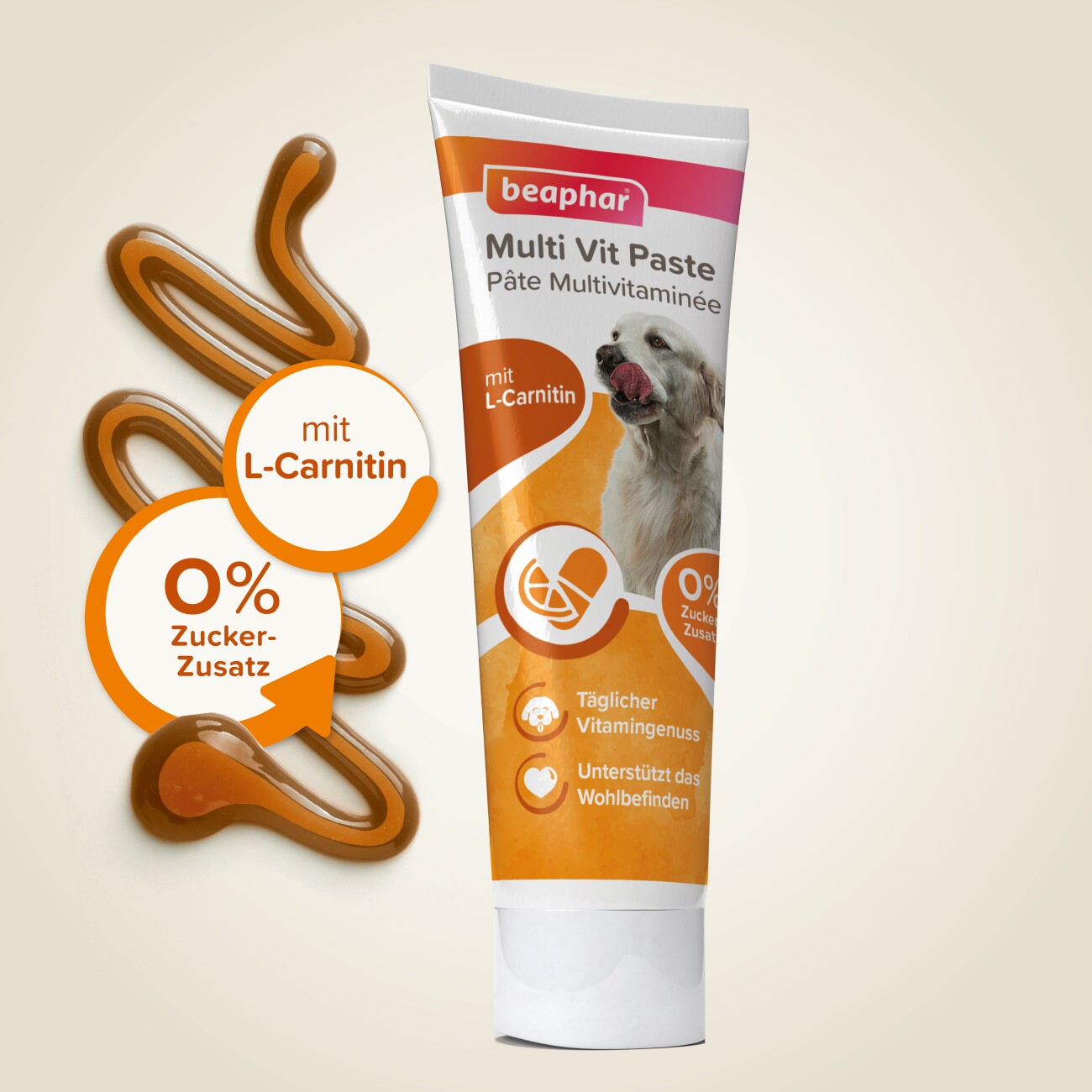 Beaphar Multi Vitamin Paste Hund, 250g