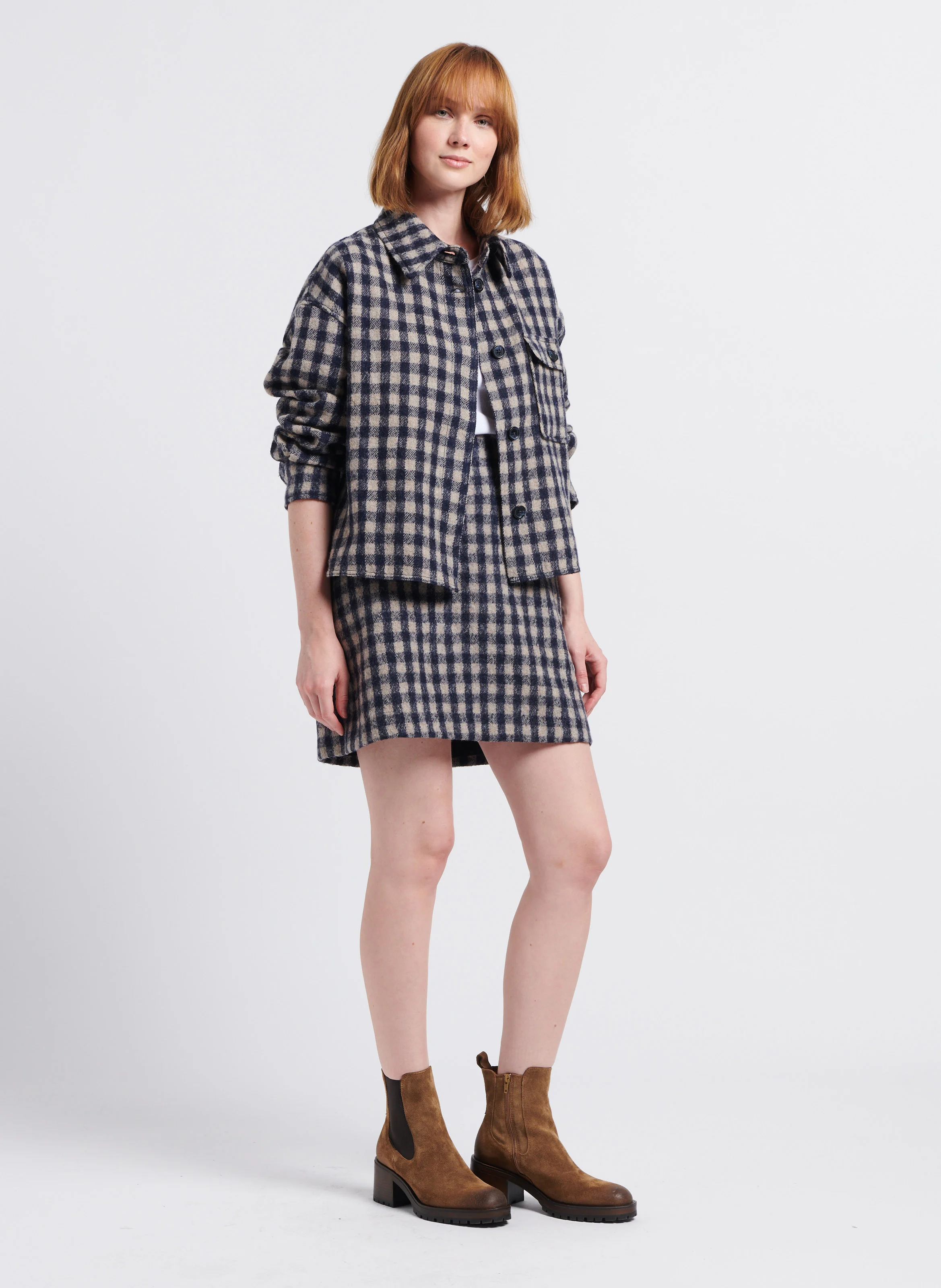 CECILE - Bottines en cuir | Marron