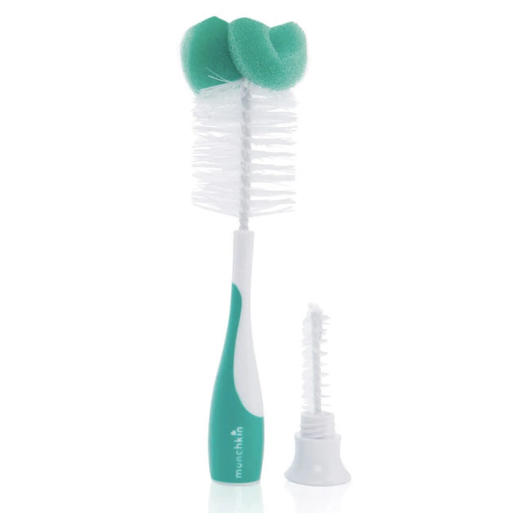 Munchkin Brosse Éponge à Biberon 2 en 1 - Sauge