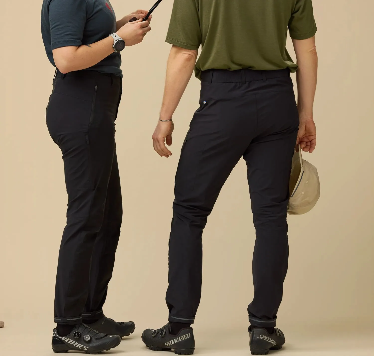 Fjällräven Hoja Hybrid Trousers M Navy
