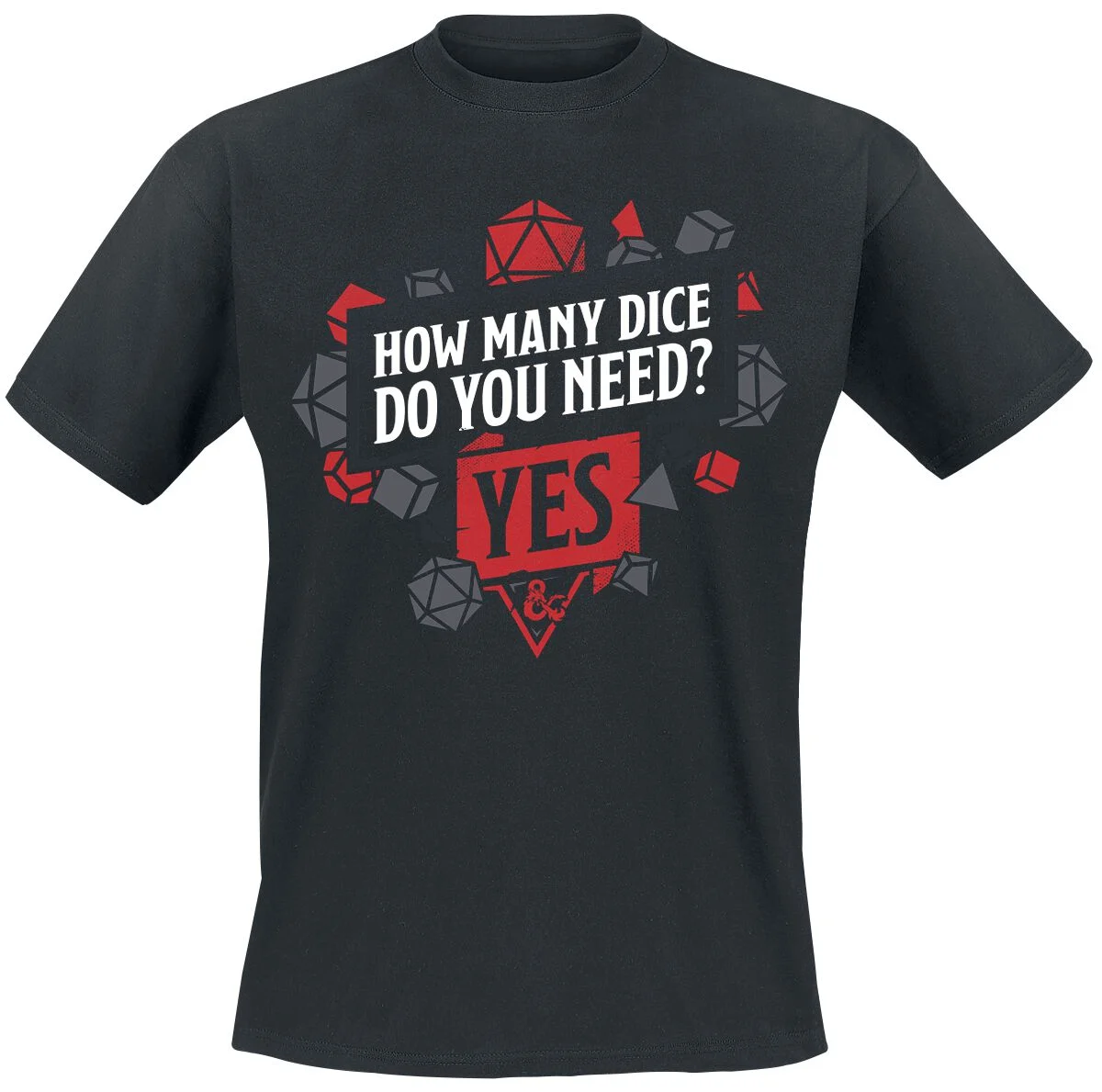 Dice | Donjons & Dragons T-Shirt Manches courtes
