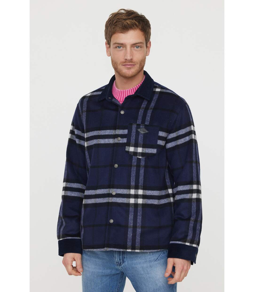 Surchemise manches longues polyester overshirt DALVINE