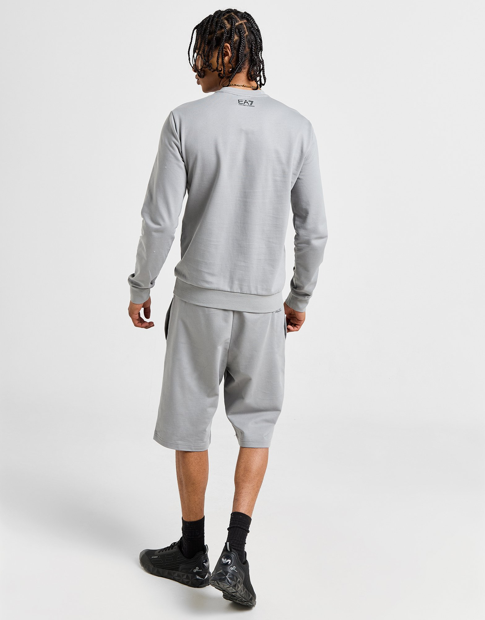 Emporio Armani EA7 Ensemble Sweat/Short Box Logo Homme