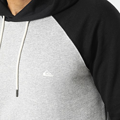 Sweat Capuche EQYFT04765 Gris Chiné Noir