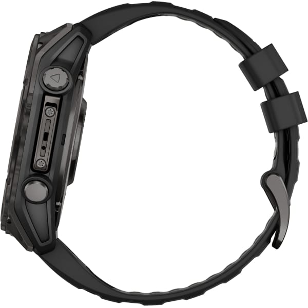Montre cardio GPS GARMIN FENIX 8 AMOLED 51MM SAPPHIRE TITANE TITANE CARBON GREY