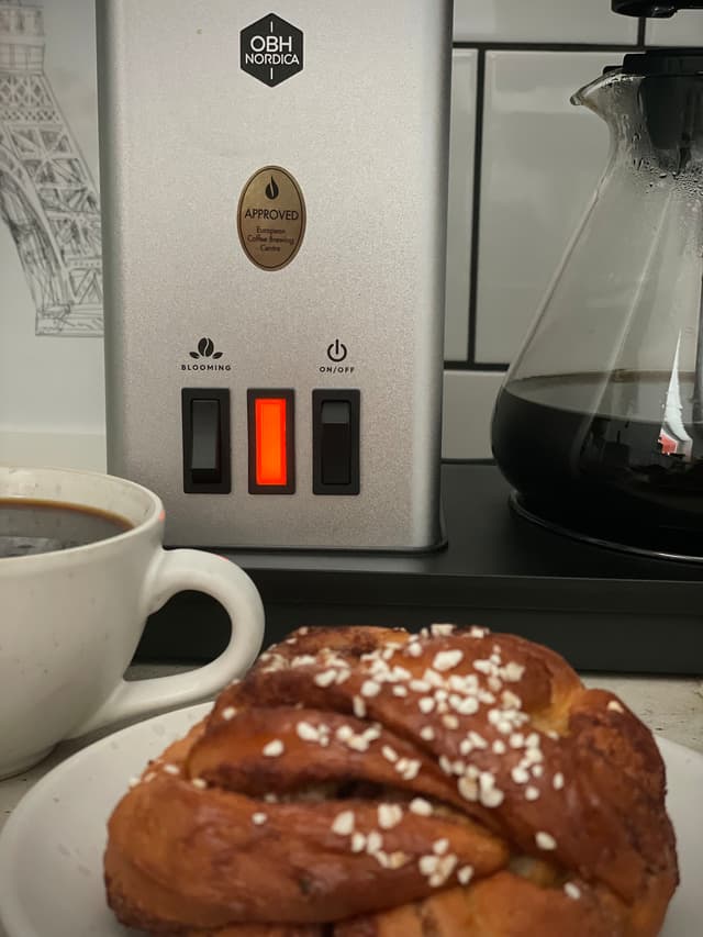 OBH Nordica Blooming kaffemaskine 3000000976 (sølv)